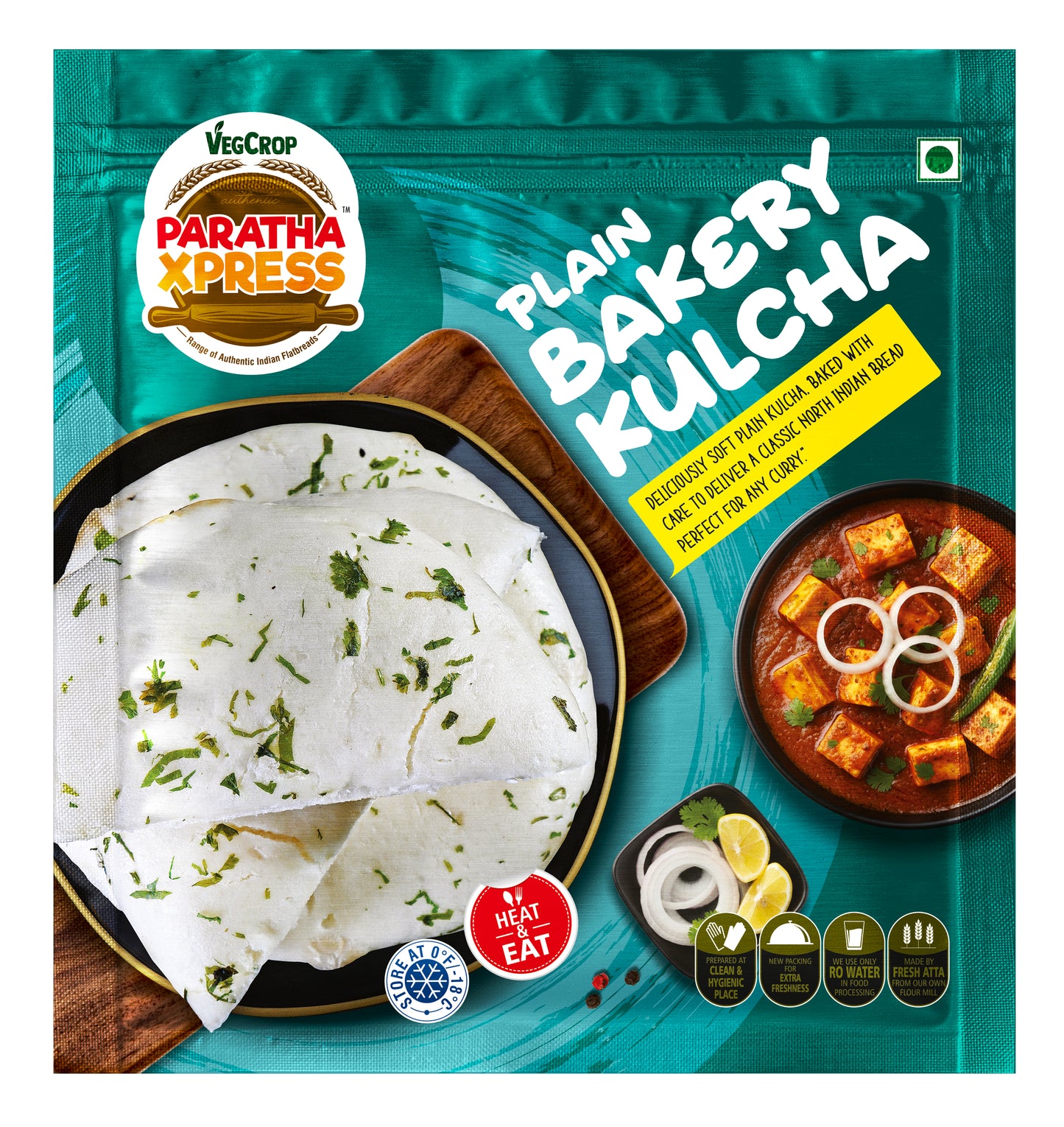 Paratha Xpress Plain bakery  Kulcha 400g