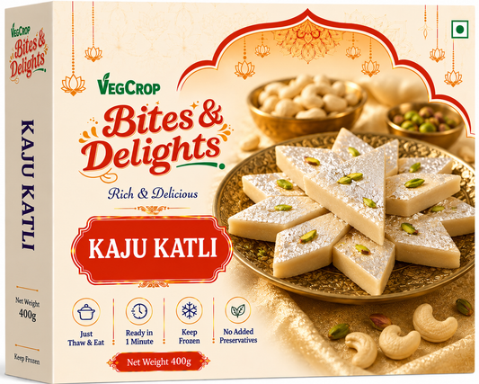 Bites & Delights Kaju Katli – 400g