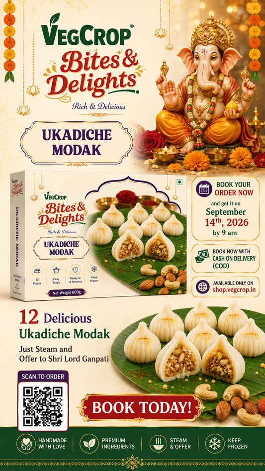 Ukadiche Modak 12 Pieces