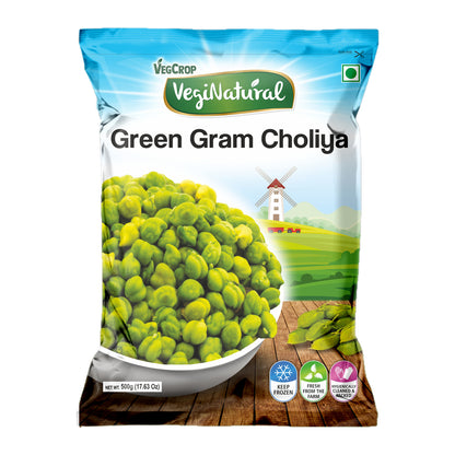 Buy Green Gram Choliya 500g Online | VegiNatural Frozen