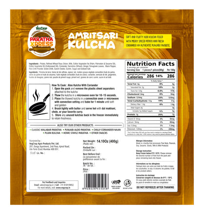 Paratha Xpress Amritsari bakery kulcha 400g